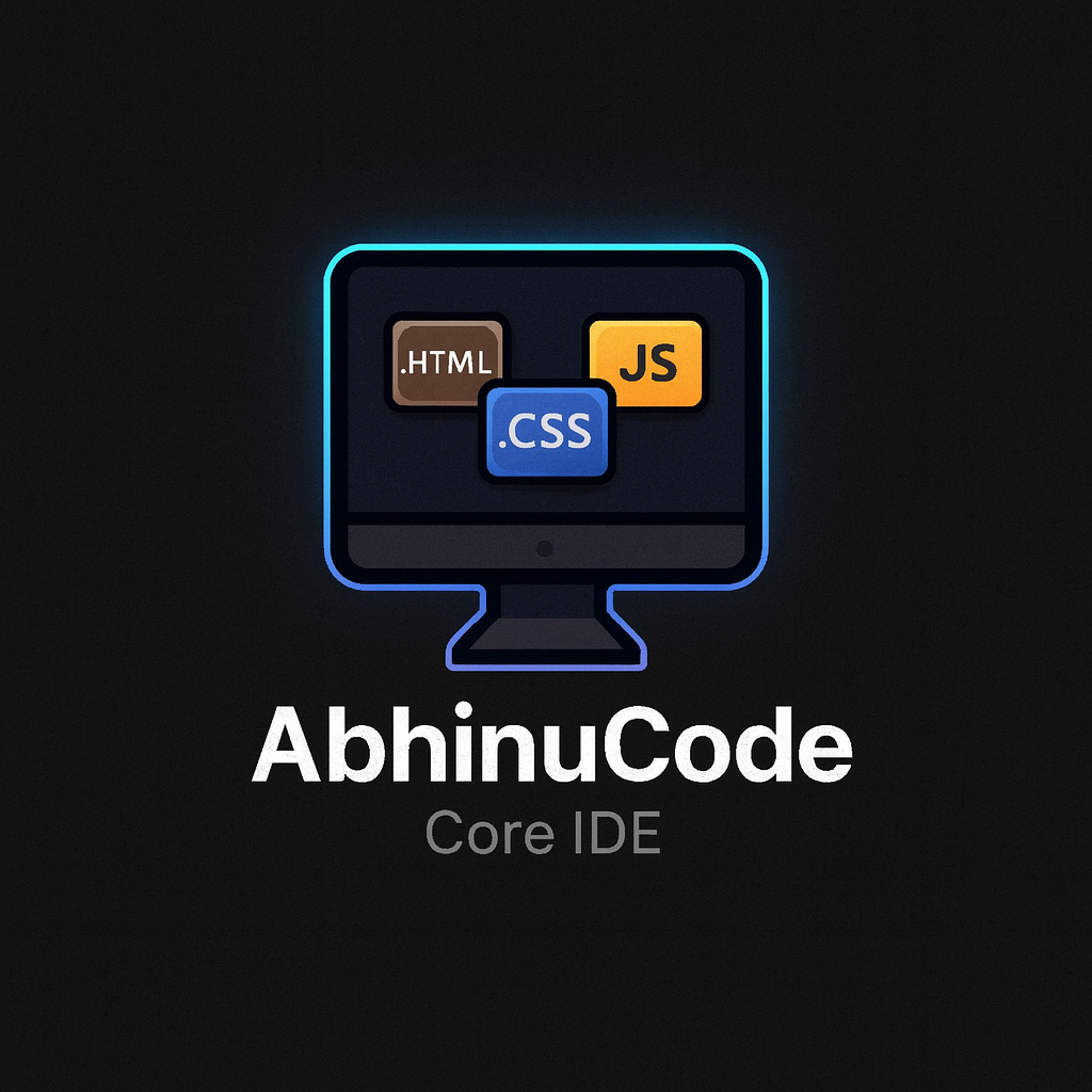 AbhinuCode Core IDE